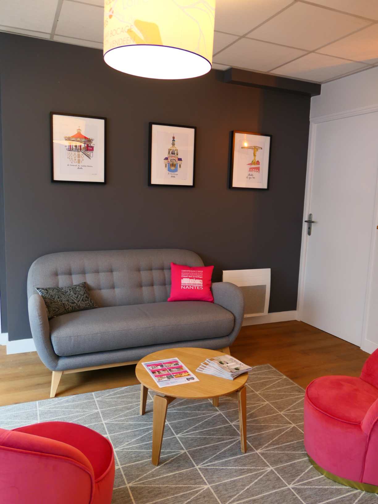 espace accueil agence immobiliere nantes decoration contemporaine transaction nantes energ original