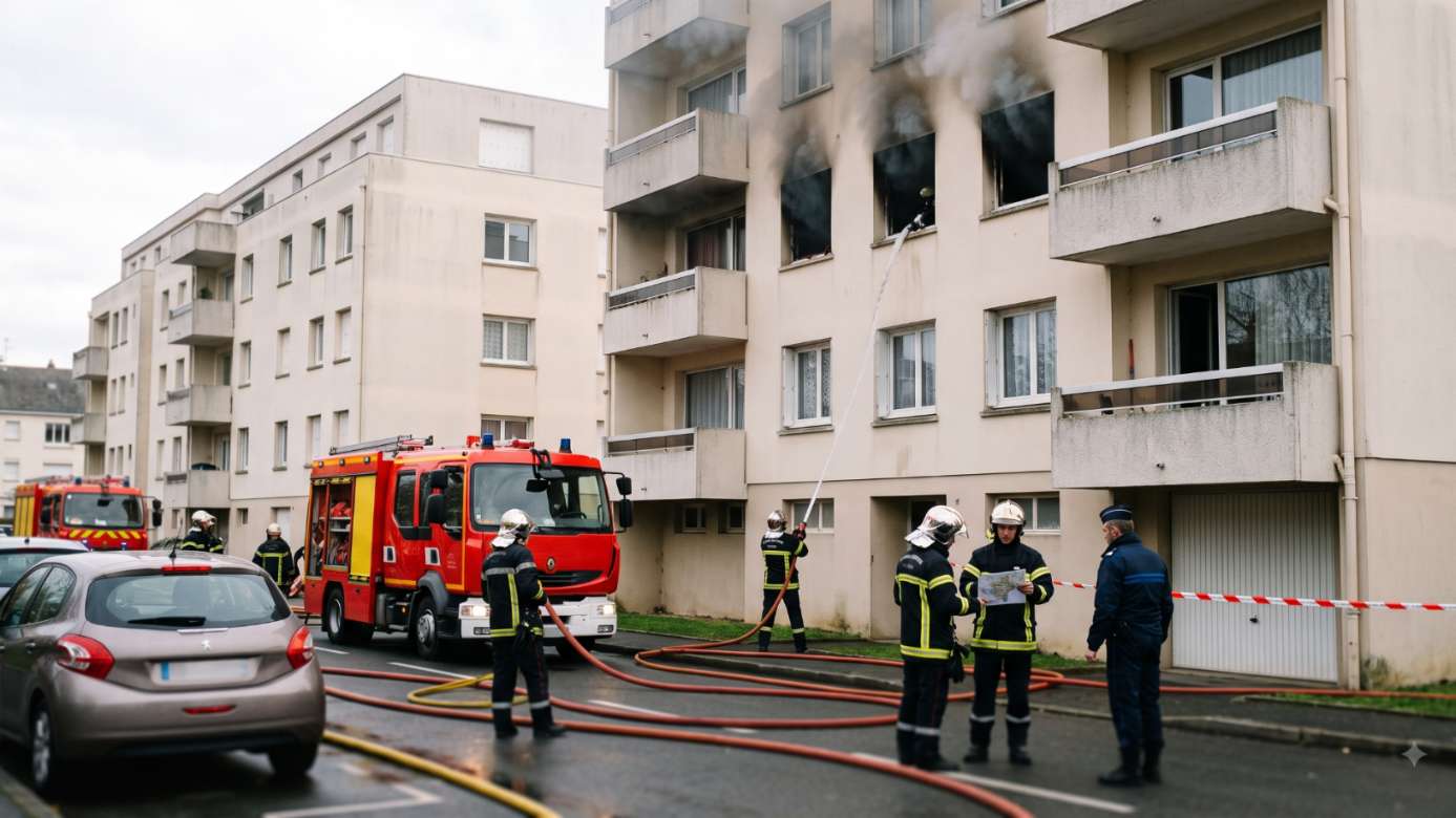 intervention des pompiers sur facade immeuble collectif syndic nantes immeuble 16x9