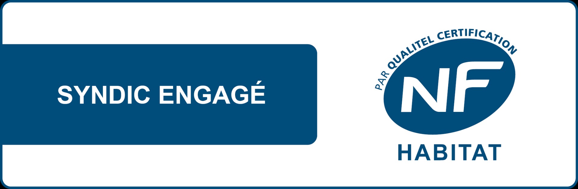 logo syndic engage avec certification nf habitat syndic nantes energie batiment original